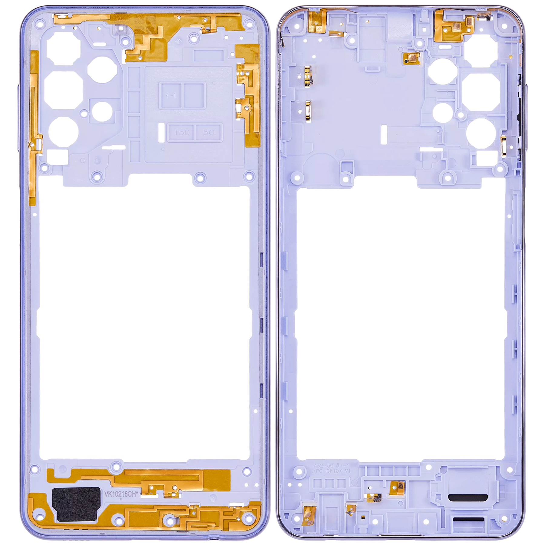 Mid-Frame Housing Compatible For Samsung Galaxy A32 5G (A326 / 2021) (Awesome Violet)