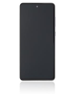 Replacement OLED Assembly With Frame Compatible For Samsung A72 (A725 / 2021) (Refurbished) (Awesome White)