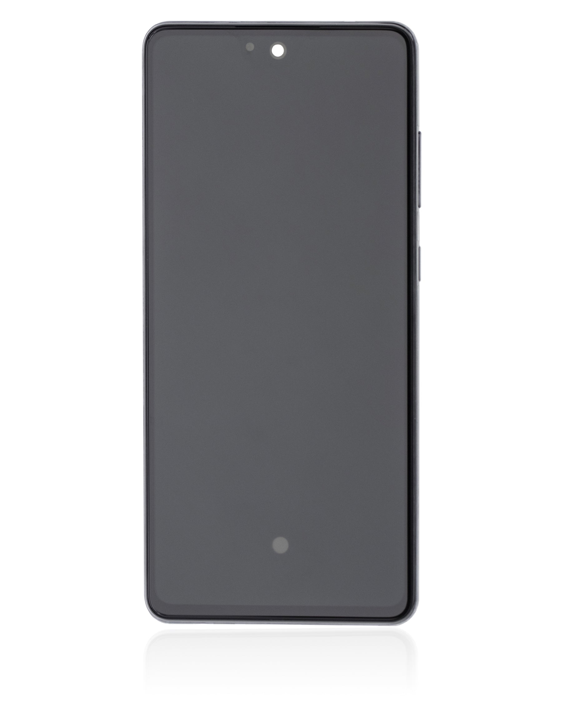 Replacement OLED Assembly With Frame Compatible For Samsung A72 (A725 / 2021) (Refurbished) (Awesome Black)