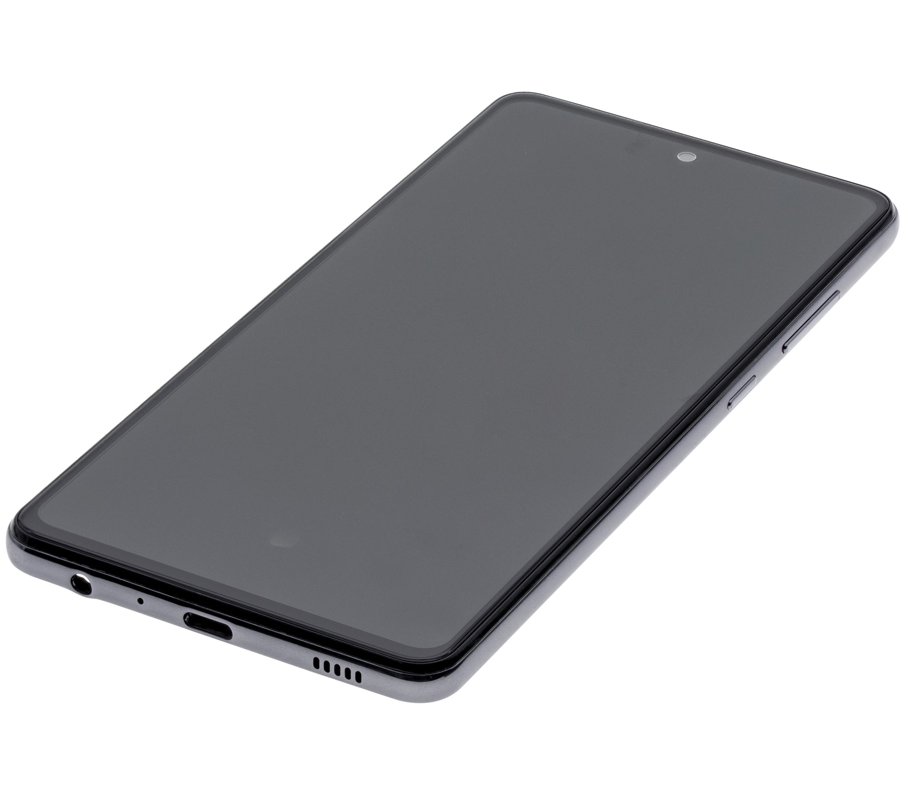 Replacement OLED Assembly With Frame Compatible For Samsung A72 (A725 / 2021) (Service Pack) (Awesome Black)