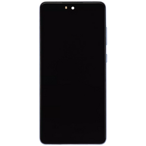 Replacement OLED Assembly With Frame Compatible For Samsung A72 (A725 / 2021) (6.36") (Vemake) (Awesome Blue)