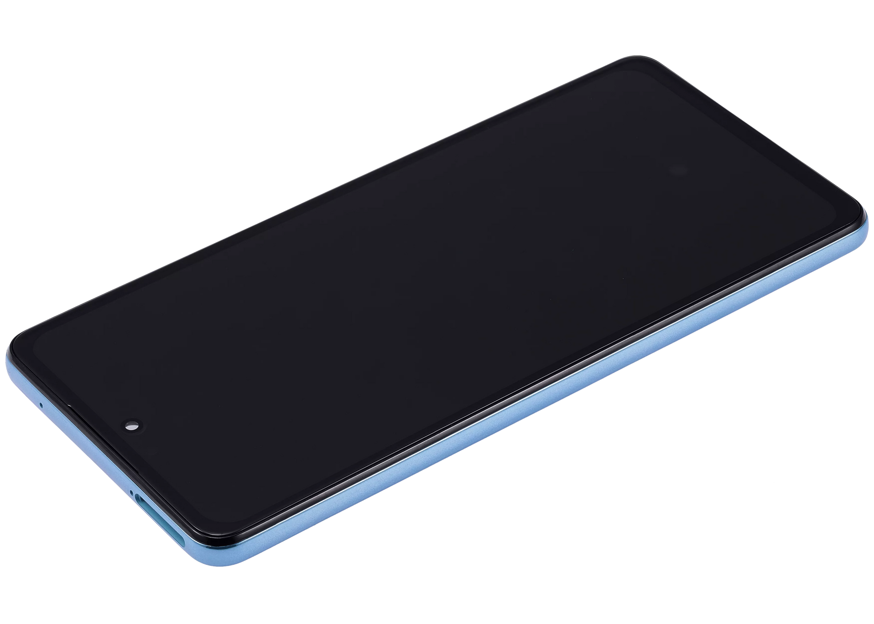 Replacement OLED Assembly With Frame Compatible For Samsung A72 (A725 / 2021) (6.67") (Vemake) (Awesome Blue)