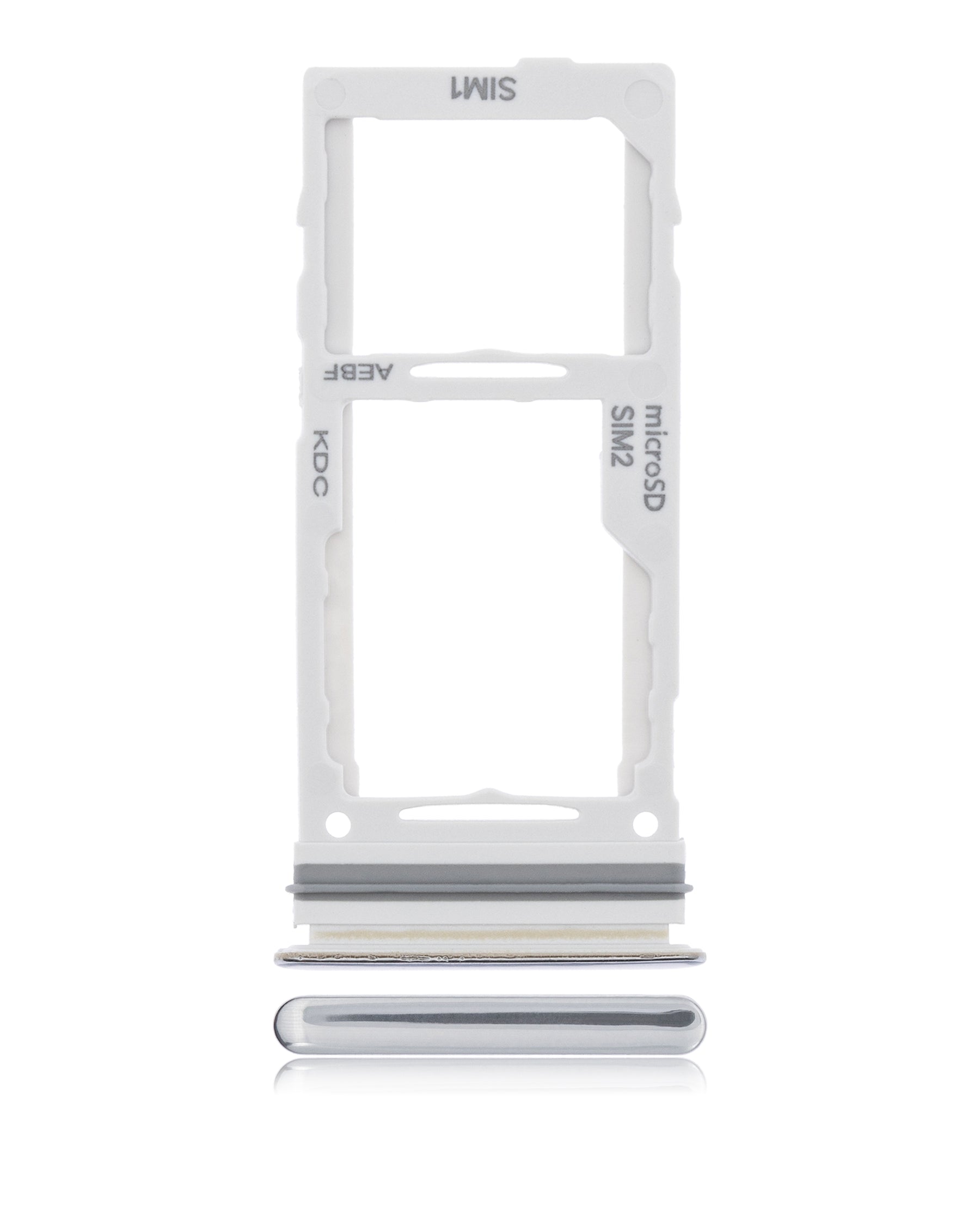 Dual Sim Card Tray Compatible For Samsung Galaxy A72 Replacement (A725 / 2021) (Awesome White)