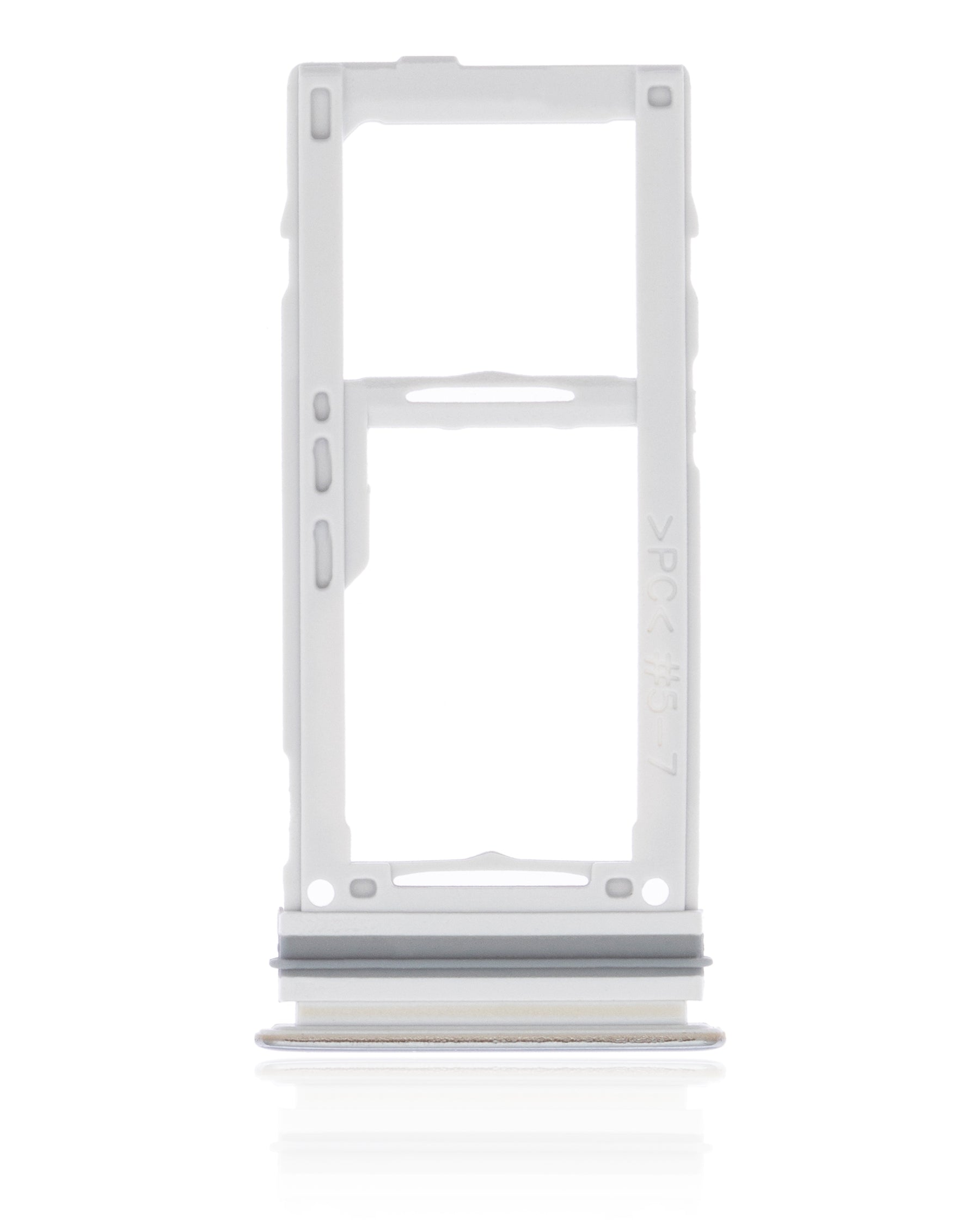 Dual Sim Card Tray Compatible For Samsung Galaxy A72 Replacement (A725 / 2021) (Awesome White)