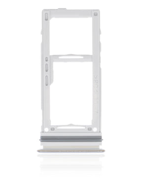 Dual Sim Card Tray Compatible For Samsung Galaxy A72 Replacement (A725 / 2021) (Awesome White)