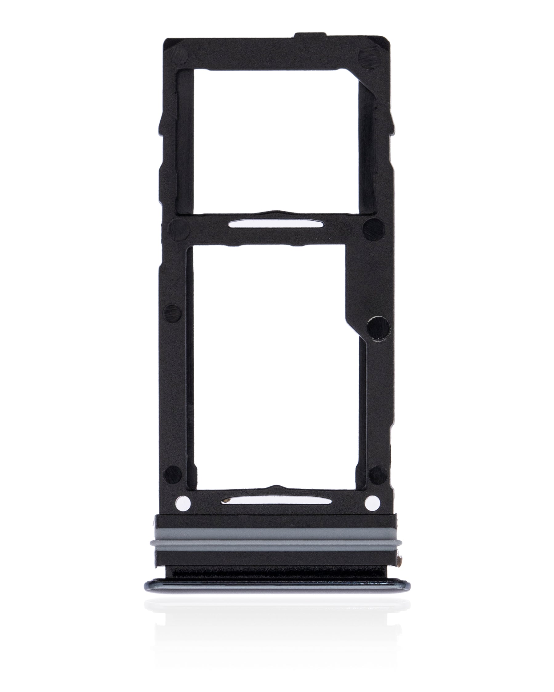 Single Sim Card Tray Replacement Compatible For Samsung Galaxy A72 (A725 / 2021) (Awesome Black)