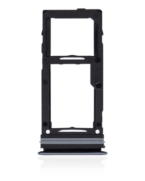 Single Sim Card Tray Replacement Compatible For Samsung Galaxy A72 (A725 / 2021) (Awesome Black)