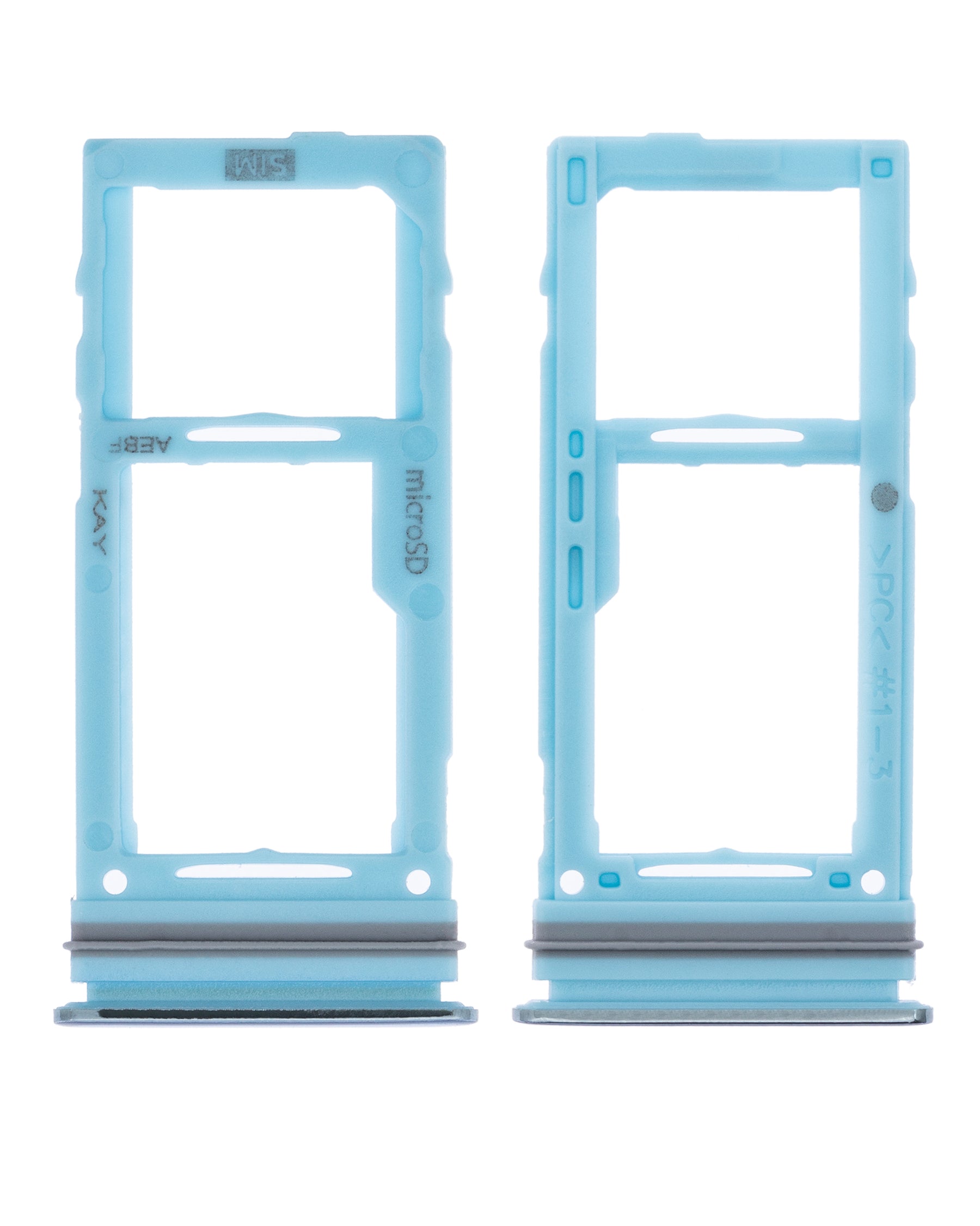 Single Sim Card Tray Compatible For Samsung Galaxy A72 Replacement (A725 / 2021) (Awesome Blue)