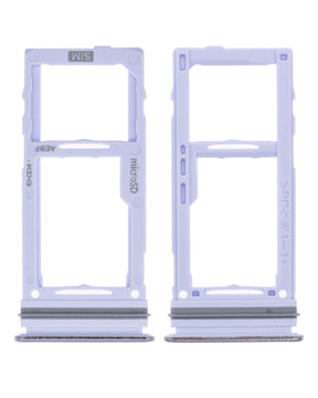 Single Sim Card Tray Replacement  Compatible For Samsung Galaxy A72 (A725 / 2021) (Awesome Violet)