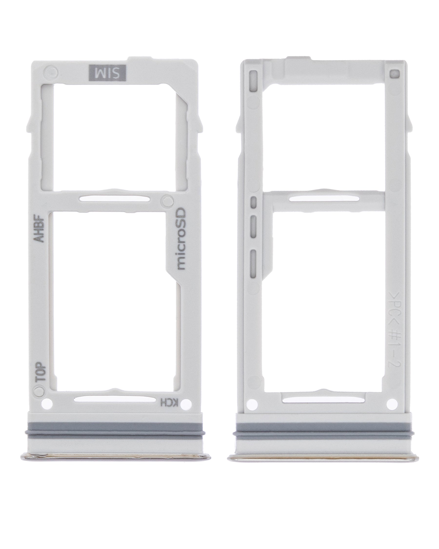 Single Sim Card Tray Replacement Compatible For Samsung Galaxy A72 (A725 / 2021) (Awesome White)