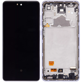 OLED Assembly With Frame Compatible For Samsung A72 (A725 / 2021) (6.36") (Vemake) (Awesome Violet)