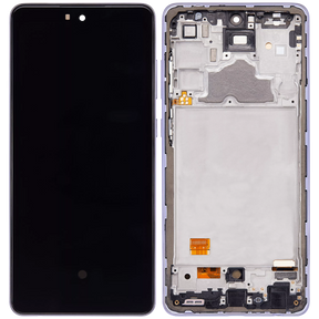 OLED Assembly With Frame Compatible For Samsung A72 (A725 / 2021) (6.36") (Vemake) (Awesome Violet)