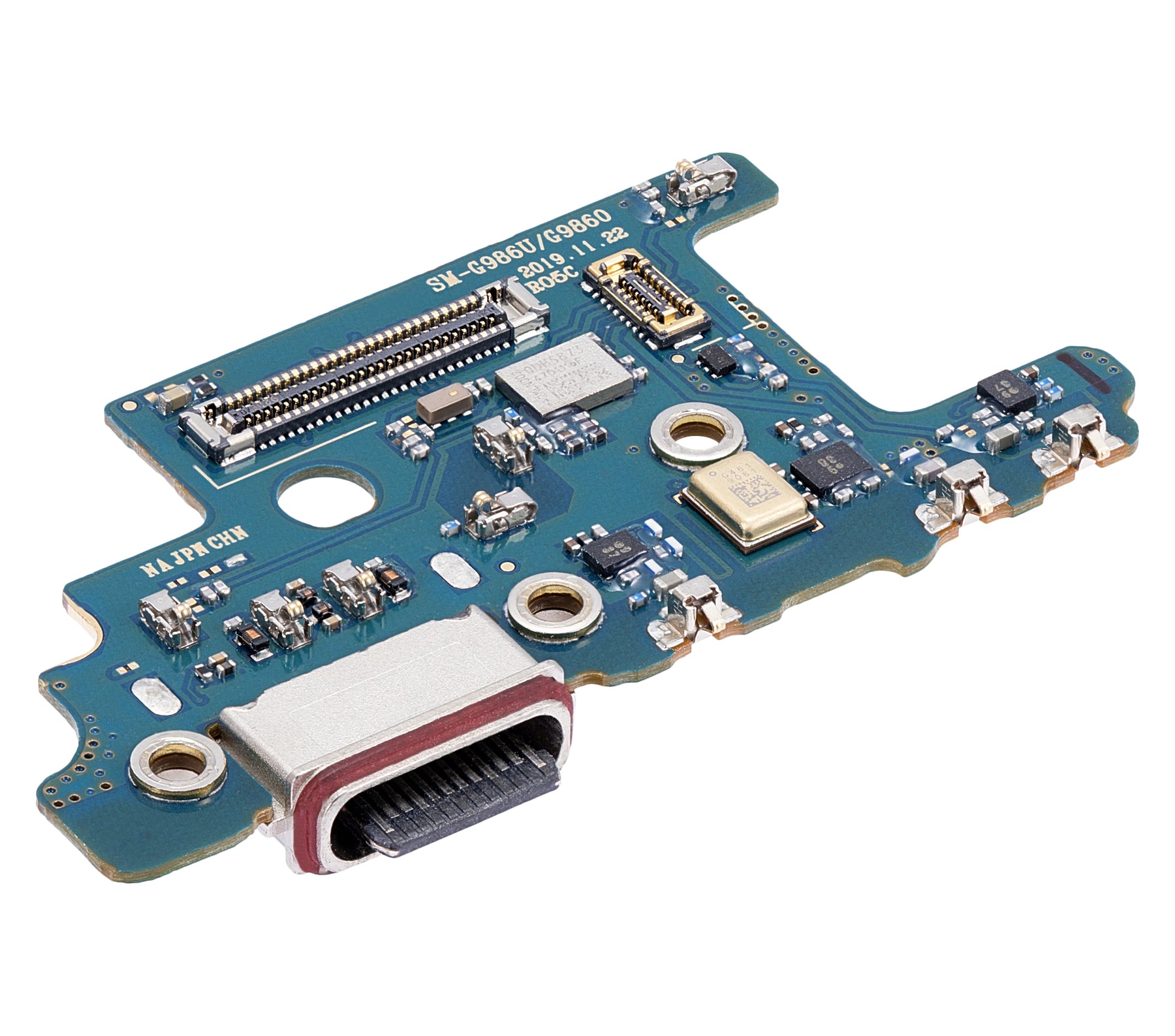 Charging Port With Board Compatible For Samsung Galaxy S20 Plus 5G Replacement  (G9860) (Dual Sim Version) (Premium)