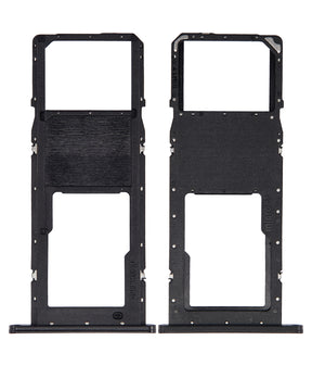 Single Sim Card Tray Compatible For Samsung Galaxy A02S (A025 / 2020) / A03 (A035 / 2021) (Black)