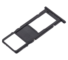 Single Sim Card Tray Compatible For Samsung Galaxy A02S (A025 / 2020) / A03 (A035 / 2021) (Black)