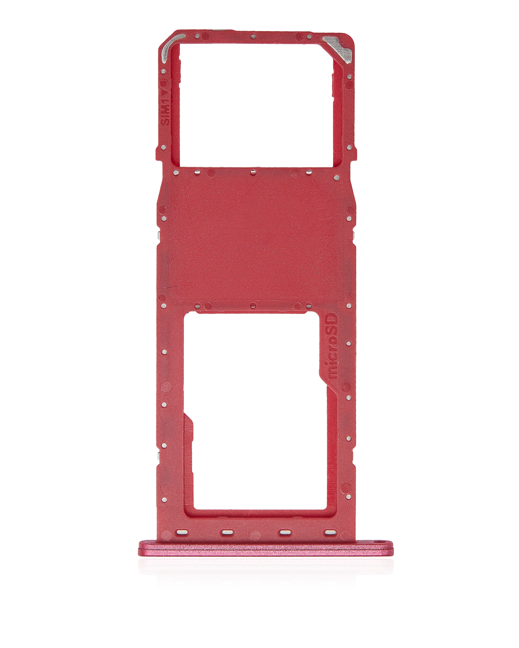 Single Sim Card Tray Compatible For Samsung Galaxy A02S (A025 / 2020) / A03 (A035 / 2021) (Red)