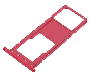 Single Sim Card Tray Compatible For Samsung Galaxy A02S (A025 / 2020) / A03 (A035 / 2021) (Red)
