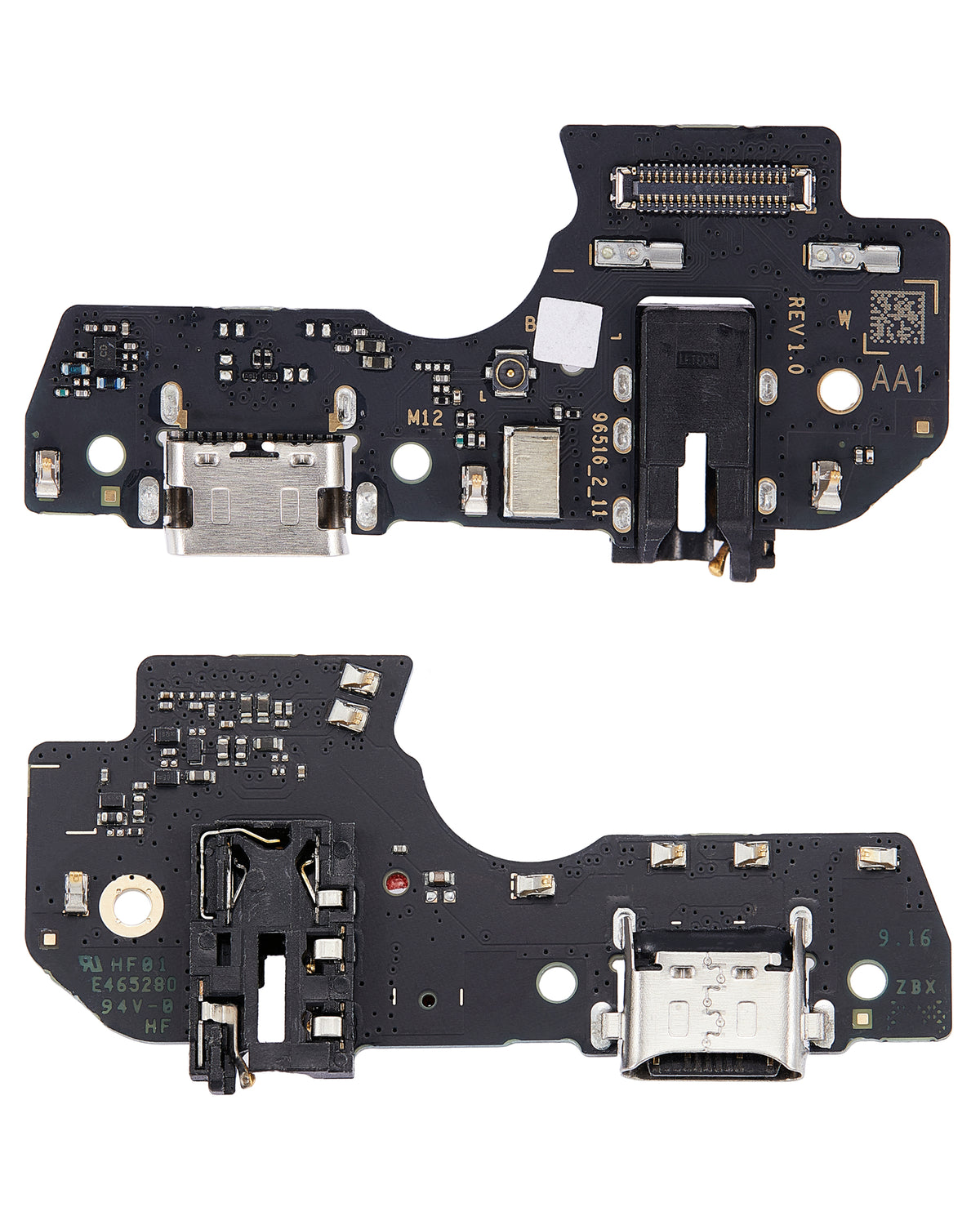 Charging Port Board With Headphone Jack Compatible For Samsung Galaxy A03S (A037U / 2021) (US Version) (Premium)