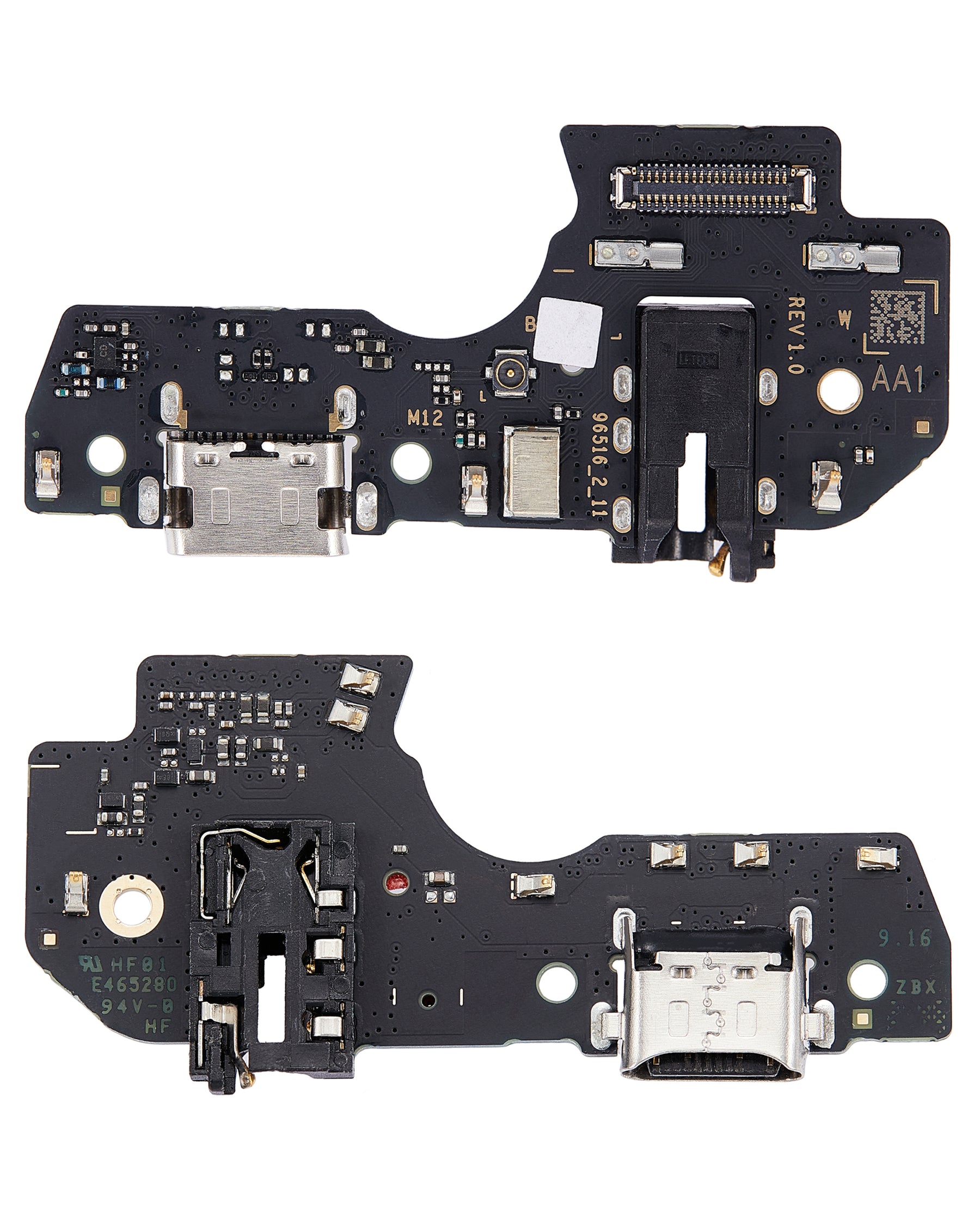 Charging Port Board With Headphone Jack Compatible For Samsung Galaxy A03S (A037U / 2021) (US Version) (Premium)
