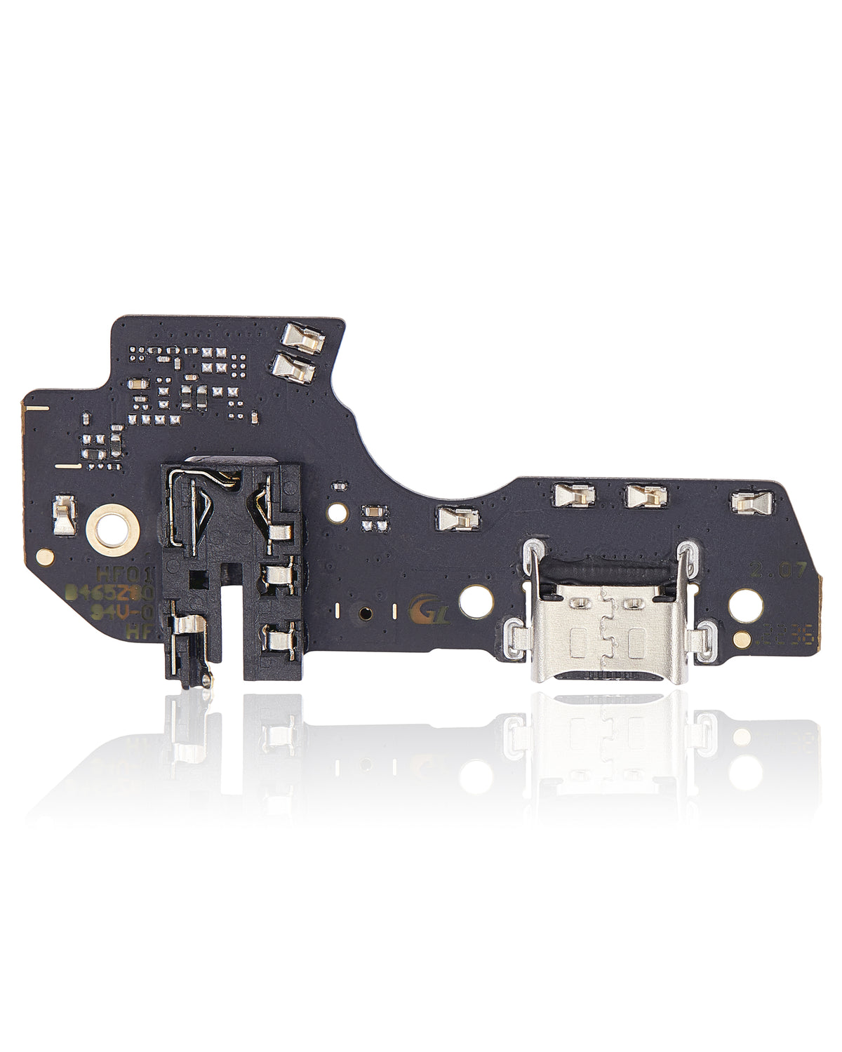 Charging Port Board With Headphone Jack Compatible For Samsung Galaxy A03S (A037U / 2021) (US Version) (Vemake)