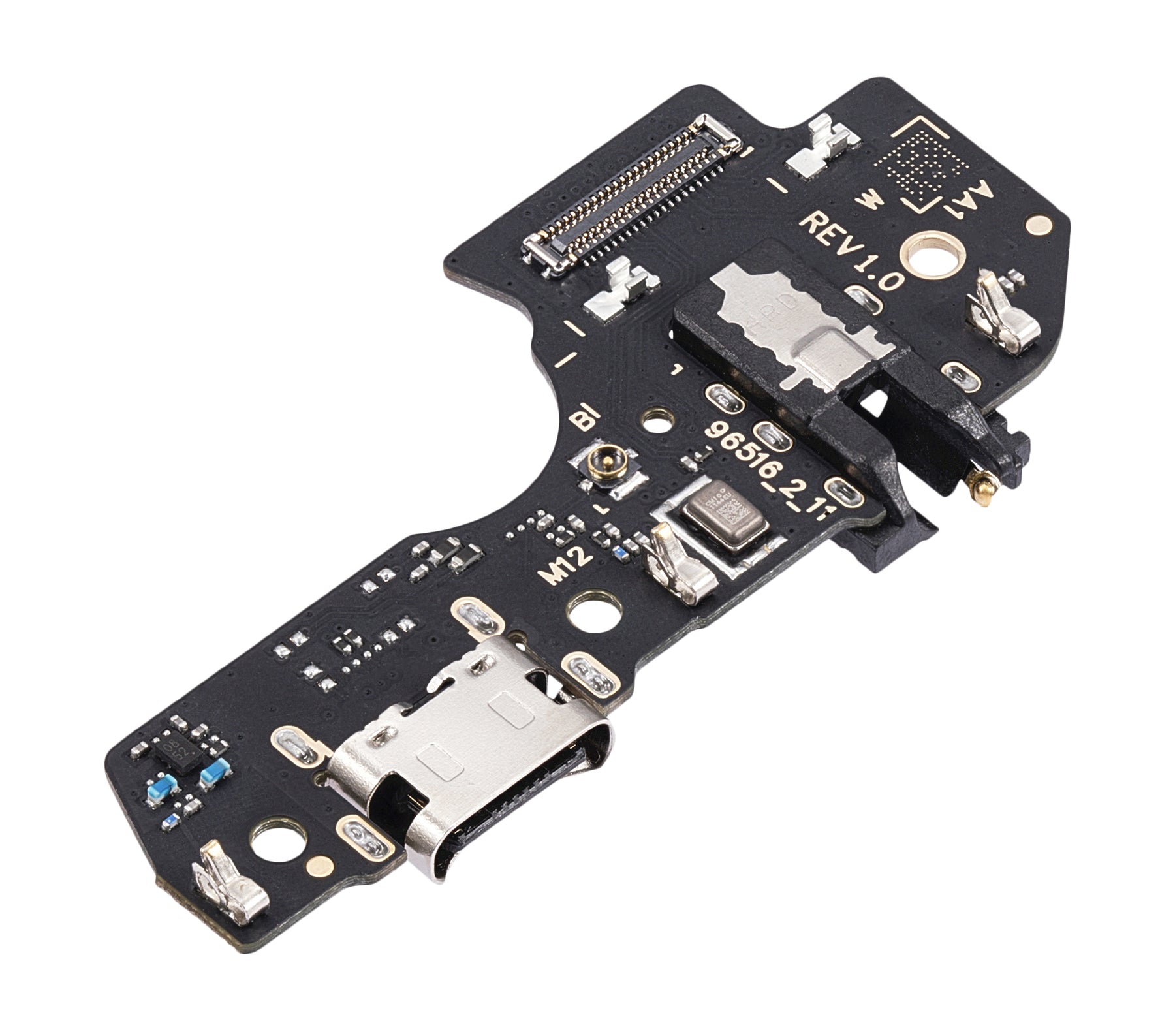 Charging Port Board With Headphone Jack Compatible For Samsung Galaxy A03S (A037U / 2021) (US Version) (Vemake)