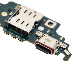 Charging Port Board With Sim Card Reader Compatible For Samsung Galaxy S21 Ultra 5G (G998U) (US Version) (Premium)