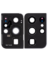 Back Camera Lens With Cover Bezel Ring Compatible For Samsung Galaxy S21 Ultra 5G Replacement  (Phantom Black)