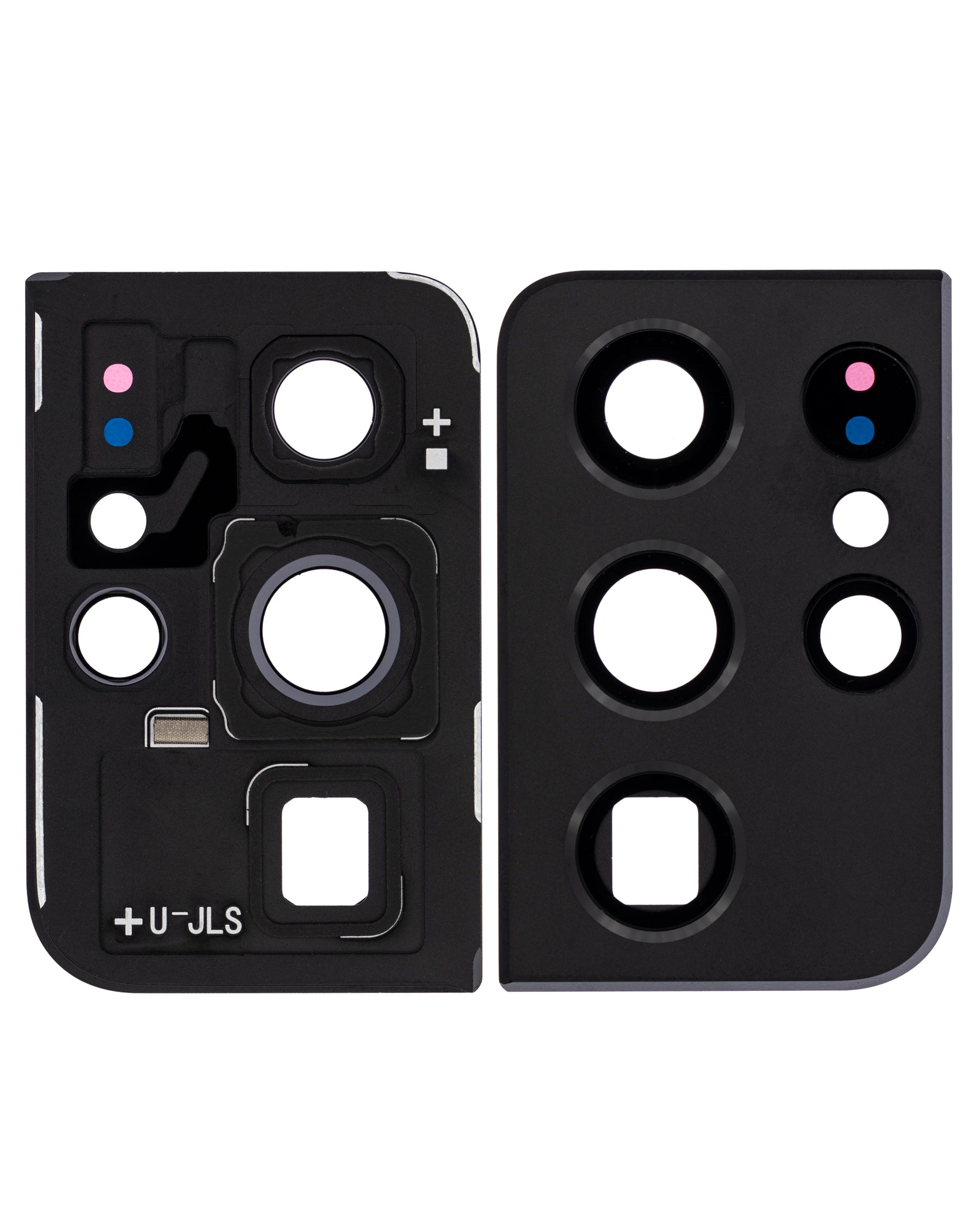 Back Camera Lens With Cover Bezel Ring Compatible For Samsung Galaxy S21 Ultra 5G Replacement  (Phantom Black)