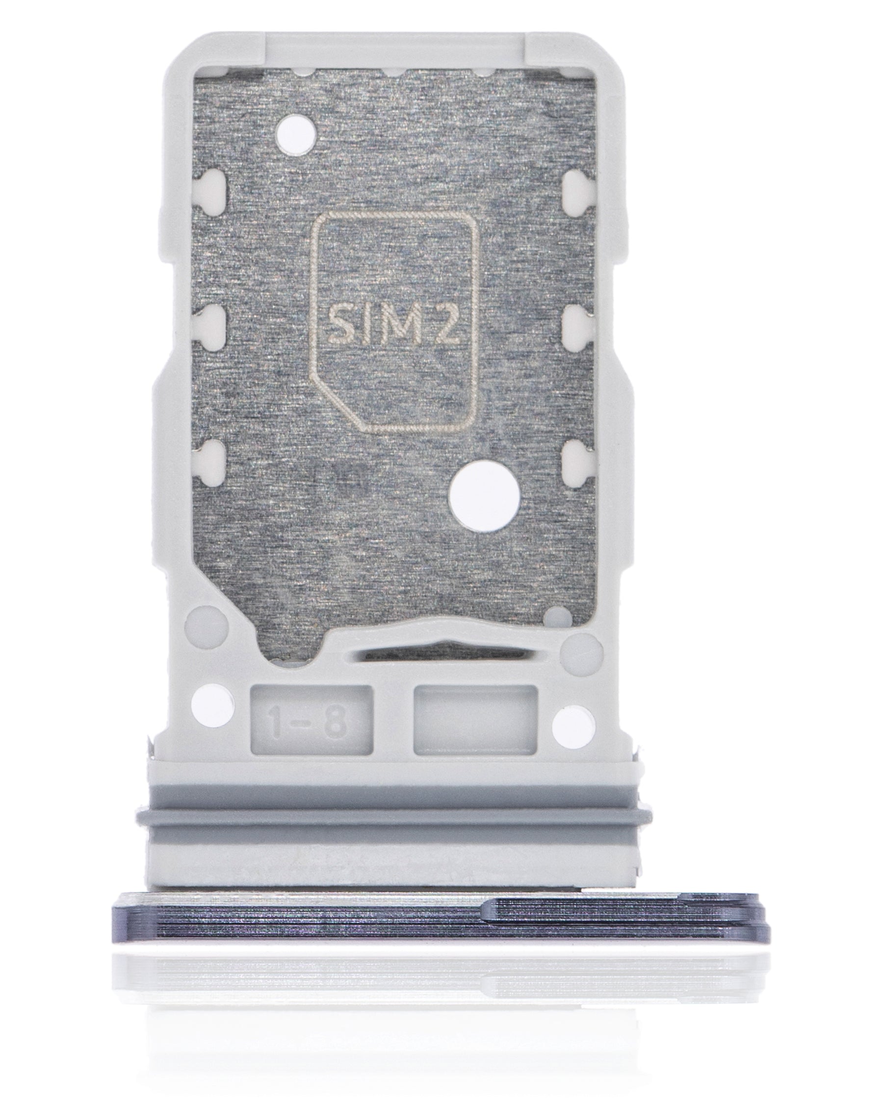 Dual Sim Card Tray Compatible For Samsung Galaxy S21 Ultra Replacement (Phantom Brown)