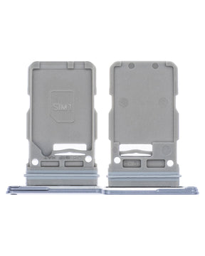 Single Sim Card Tray Compatible For Samsung Galaxy S21 Ultra Replacement (Phantom Navy)