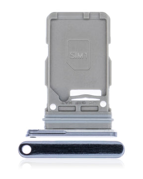 Single Sim Card Tray Compatible For Samsung Galaxy S21 Ultra Replacement (Phantom Navy)