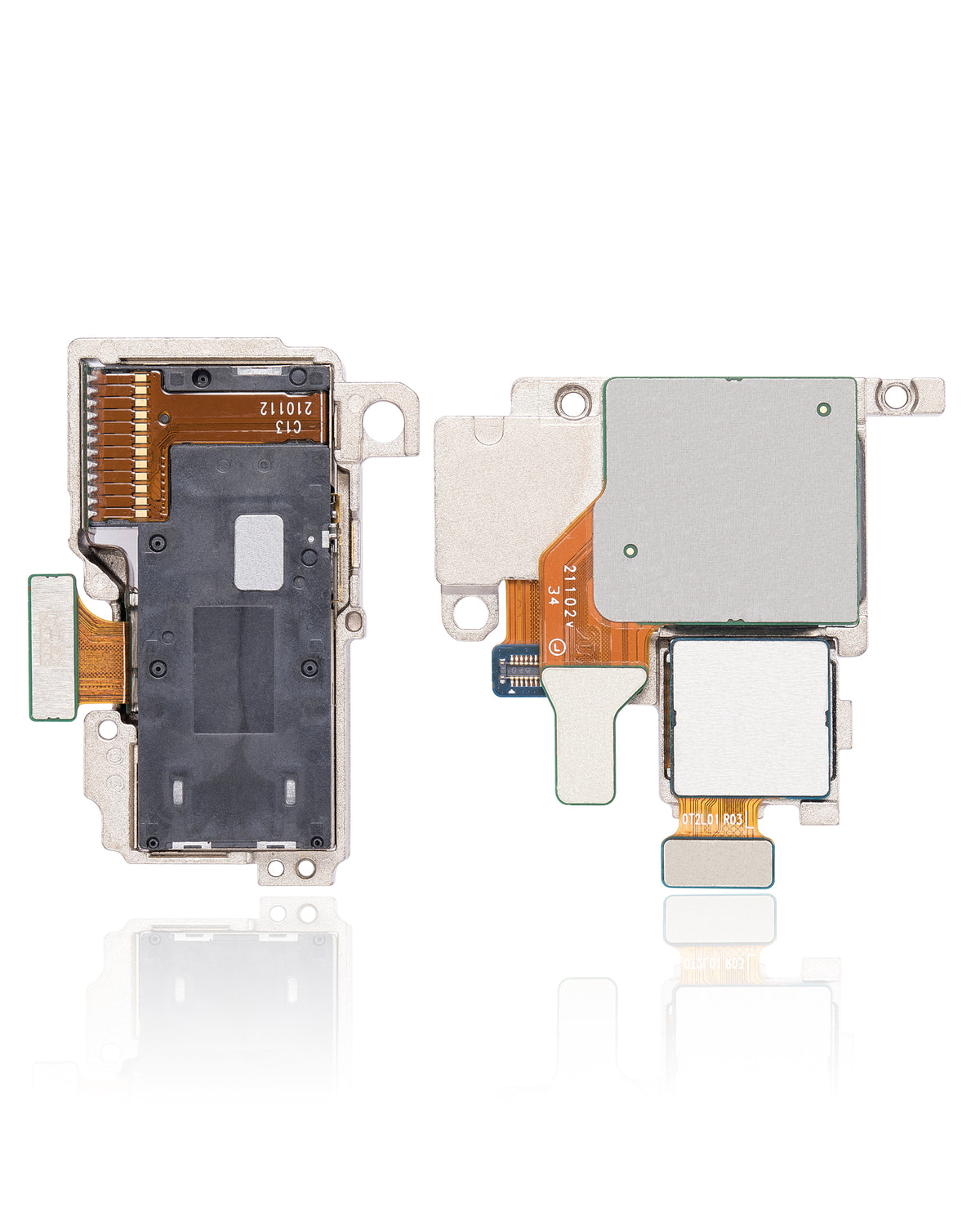 Replacement Back Camera Assembly (Wide & Telephoto & Ultrawide & Periscope & Telephoto) Compatible For Samsung Galaxy S21 Ultra 5G