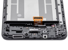 LCD Assembly With Frame Compatible For Samsung Galaxy A01 Core (A013 / 2020) (Refurbished) (Black)