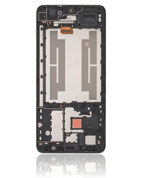 LCD Assembly With Frame Compatible For Samsung Galaxy A01 Core (A013 / 2020) (Refurbished) (Black)