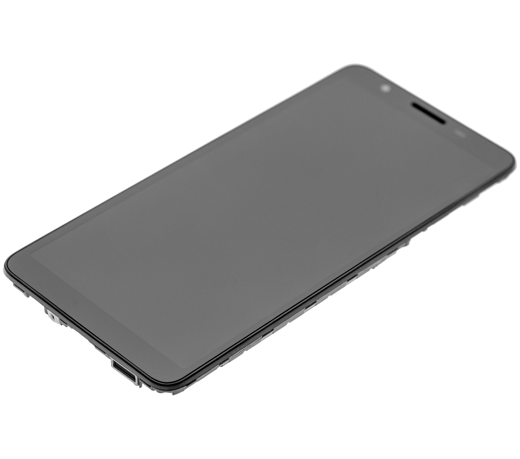 LCD Assembly With Frame Compatible For Samsung Galaxy A01 Core (A013 / 2020) (Refurbished) (Black)