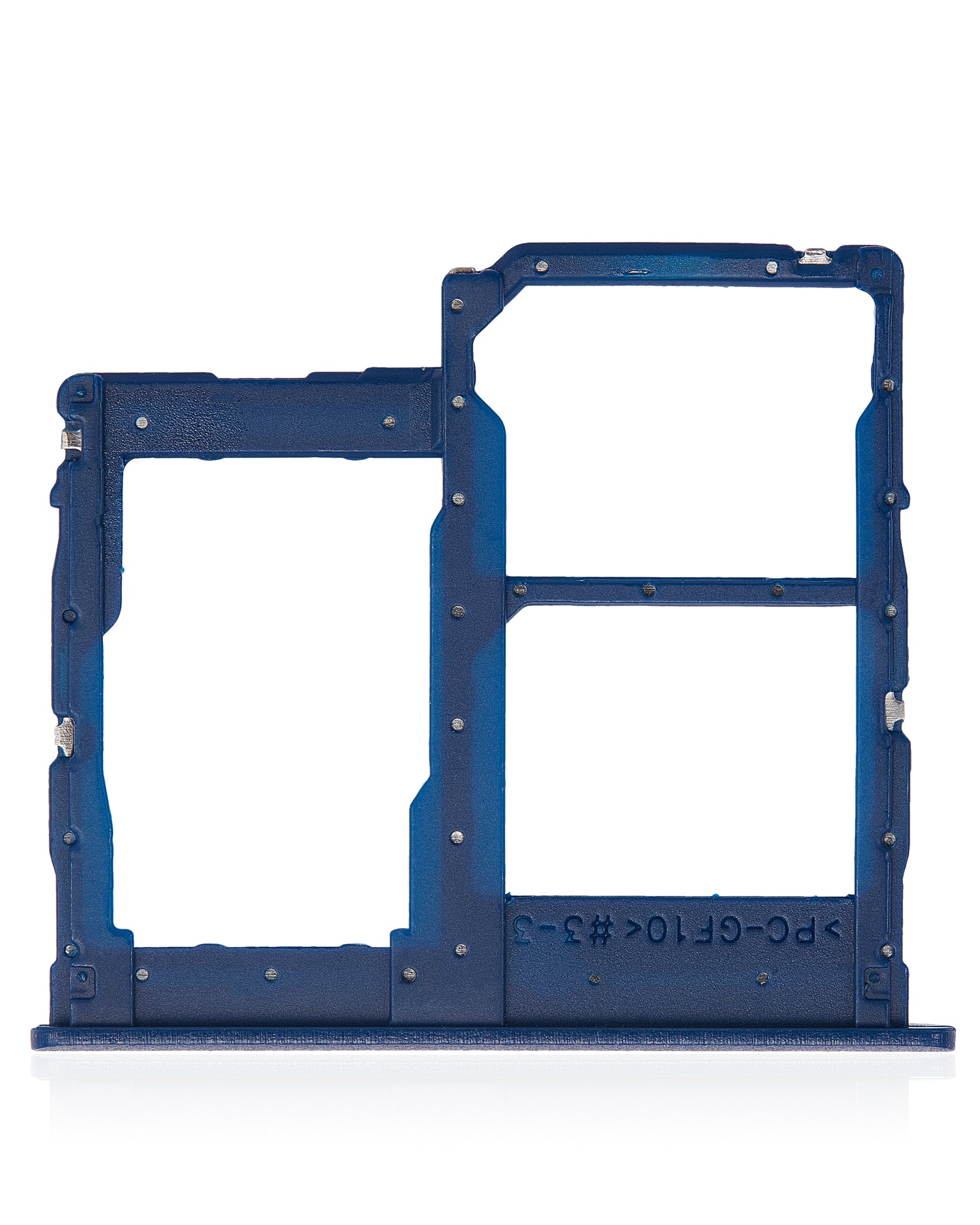 Dual Sim Card Tray Compatible For Samsung Galaxy A01 Core (A013 / 2020) (Blue)