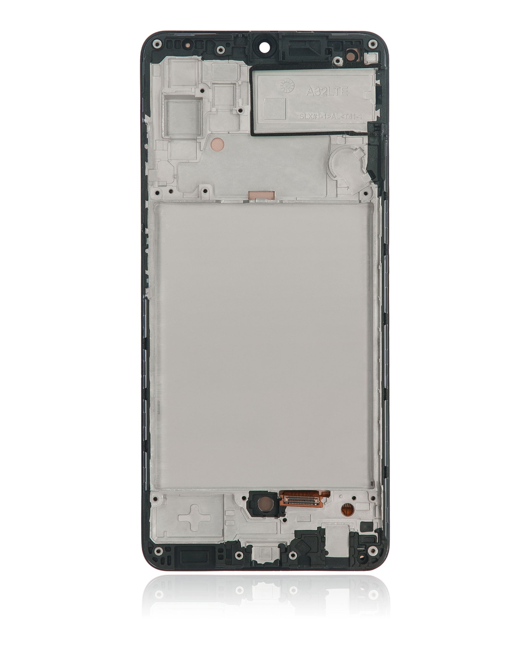 OLED Assembly With Frame Compatible For Samsung Galaxy A32 4G Replacement by Macfactory.in(A325 / 2021) (Vemake) (Awesome Black)