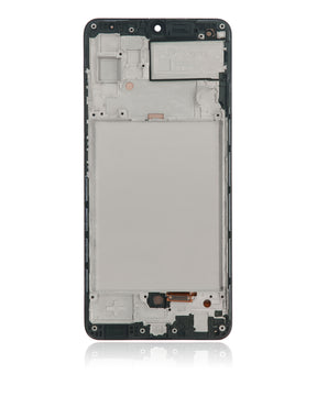 OLED Assembly With Frame Compatible For Samsung Galaxy A32 4G Replacement by Macfactory.in(A325 / 2021) (Vemake) (Awesome Black)