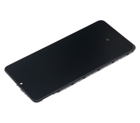 OLED Assembly With Frame Compatible For Samsung Galaxy A32 4G Replacement by Macfactory.in(A325 / 2021) (Vemake) (Awesome Black)