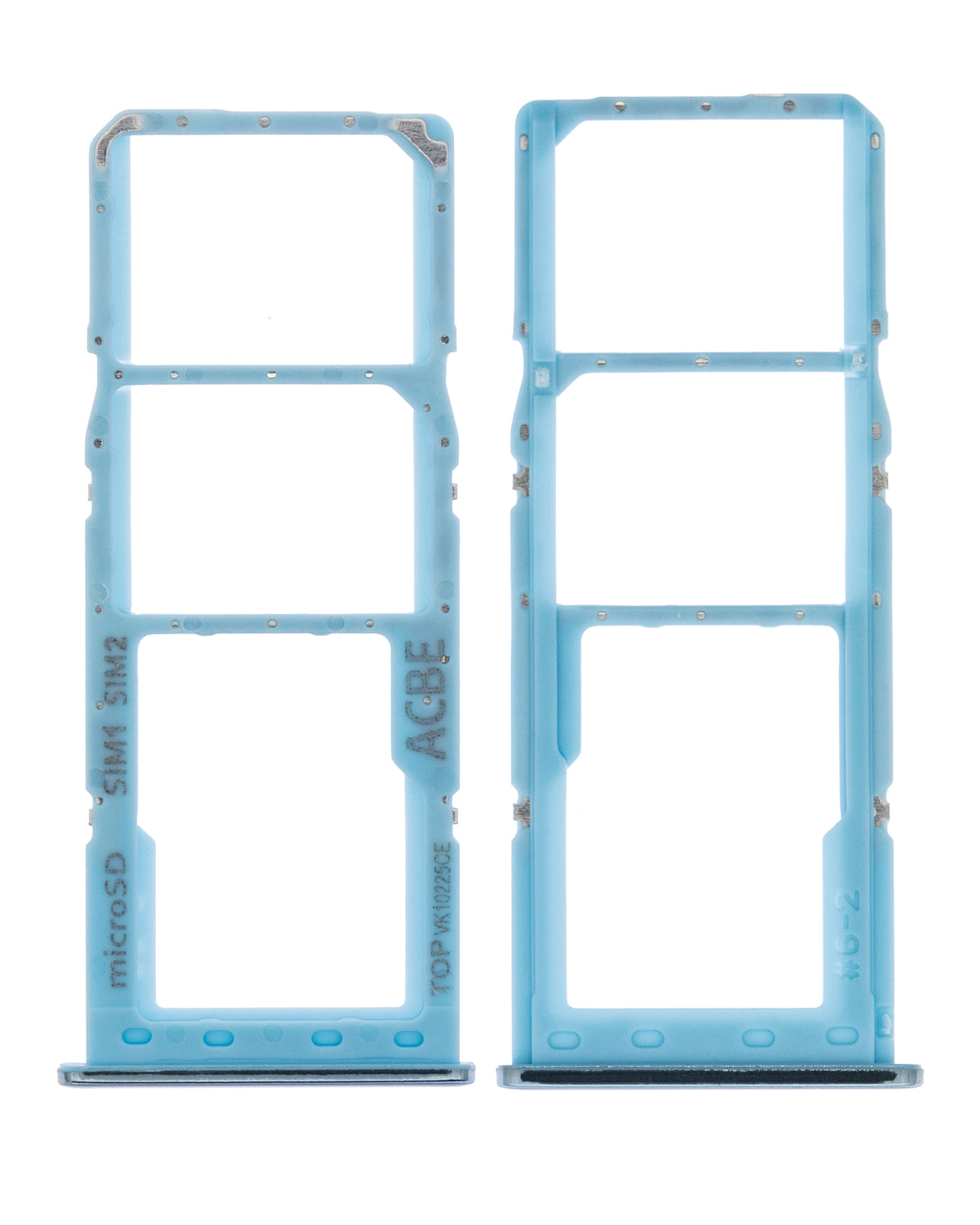 Dual Sim Card Tray Compatible For Samsung Galaxy A32 (A325 / 2021) (Awesome Blue)