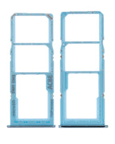 Dual Sim Card Tray Compatible For Samsung Galaxy A32 (A325 / 2021) (Awesome Blue)