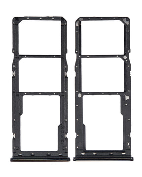 Dual Sim Card Tray Compatible For Samsung Galaxy M30 (M305 / 2019) (Black)