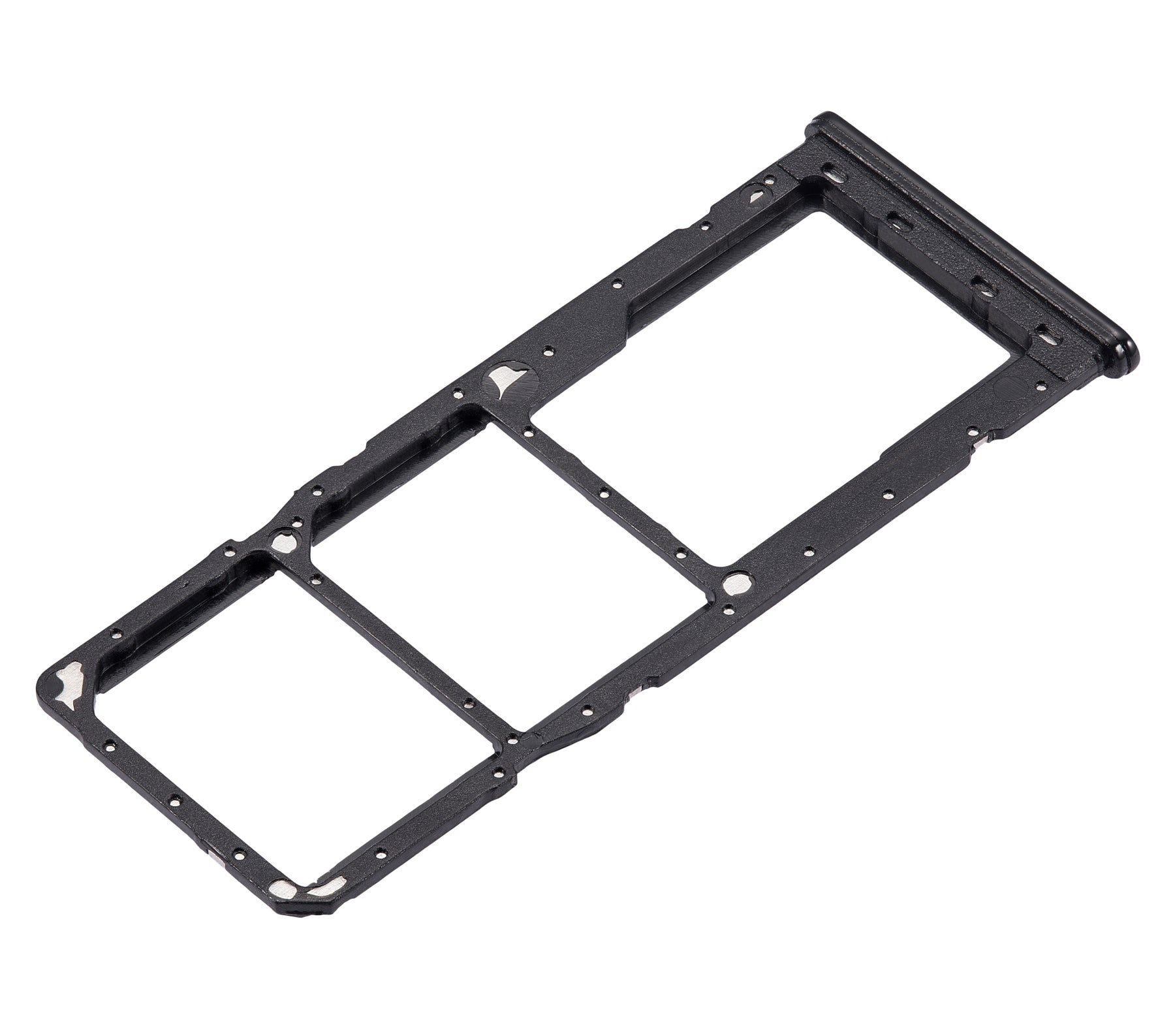 Dual Sim Card Tray Compatible For Samsung Galaxy M30 (M305 / 2019) (Black)