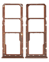 Dual Sim Card Tray Compatible For Samsung Galaxy M30 (M305 / 2019) (Gold)