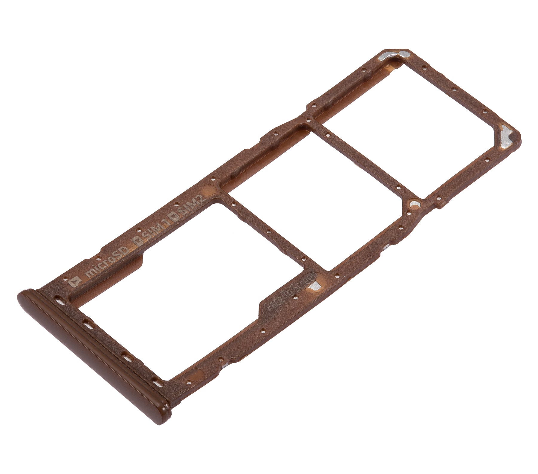 Dual Sim Card Tray Compatible For Samsung Galaxy M30 (M305 / 2019) (Gold)