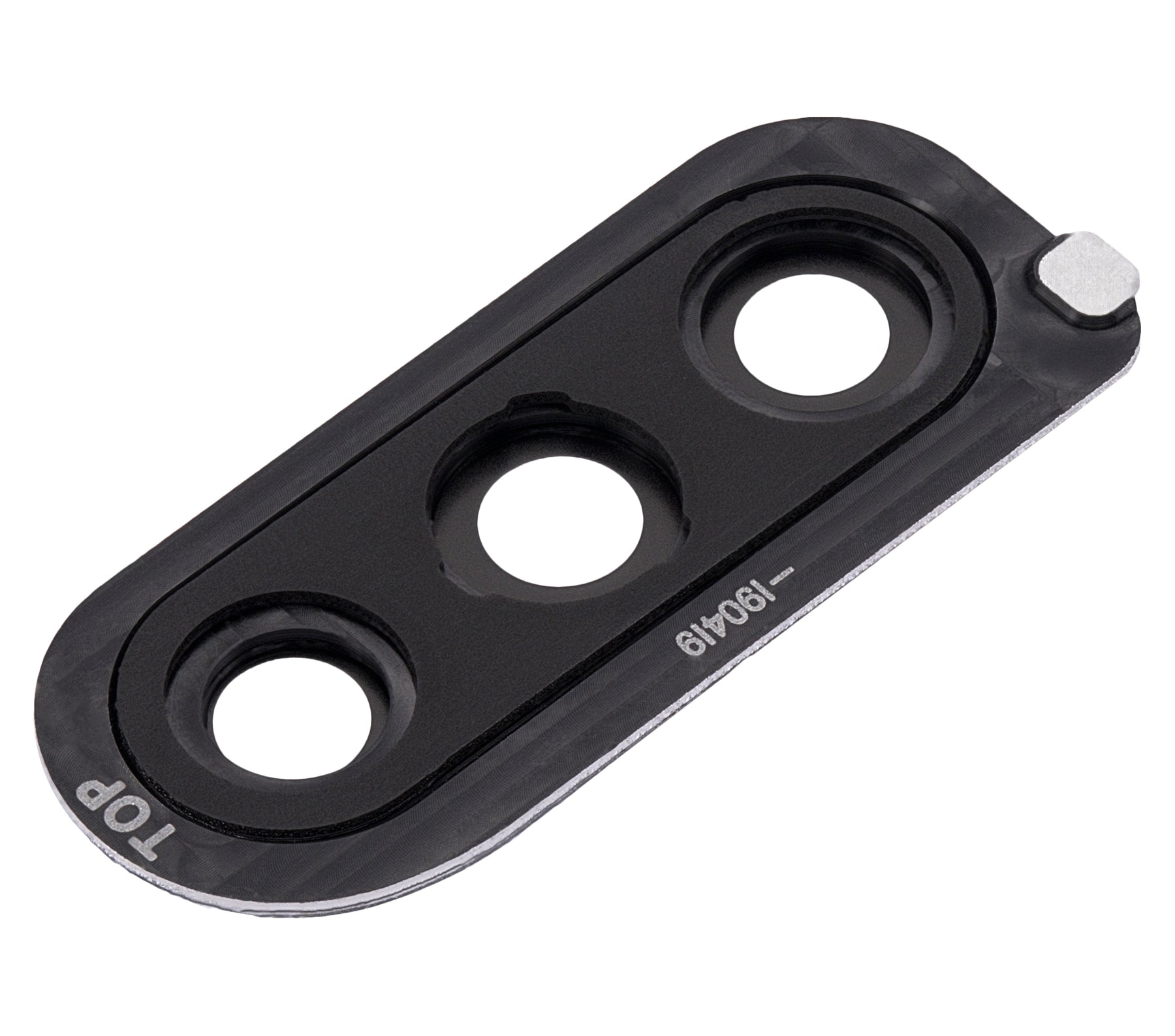 Back Camera Glass Lens And Cover Bezel Compatible For Samsung Galaxy M30 (M305 / 2019) (Black)