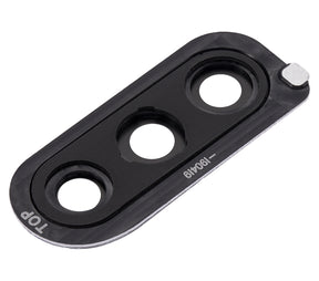 Back Camera Glass Lens And Cover Bezel Compatible For Samsung Galaxy M30 (M305 / 2019) (Black)