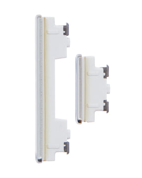 Replacement Hard Button (Power / Volume) Compatible For Samsung Galaxy A52s (A528 / 2021) (Prism Crush White)