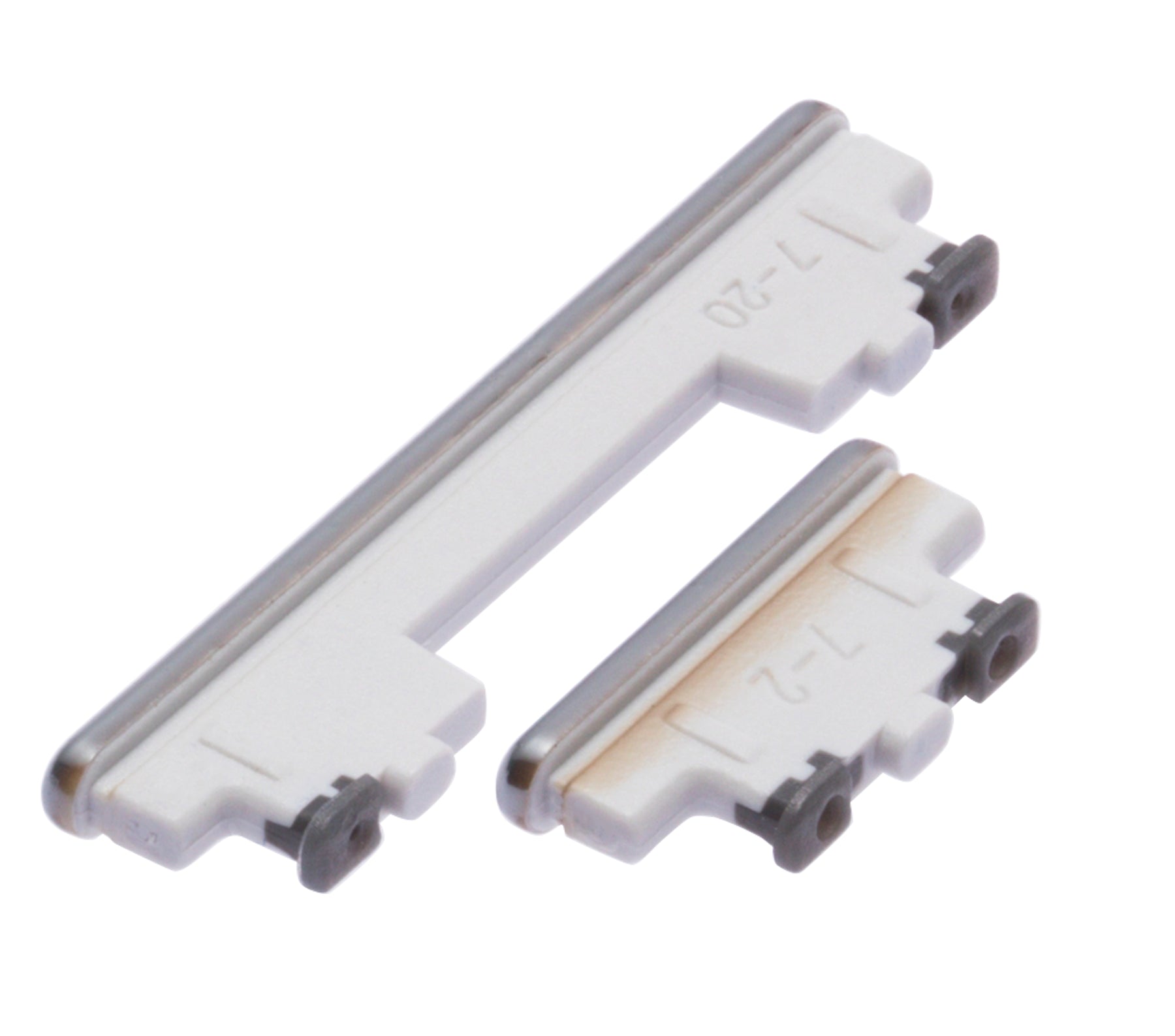 Replacement Hard Button (Power / Volume) Compatible For Samsung Galaxy A52s (A528 / 2021) (Prism Crush White)