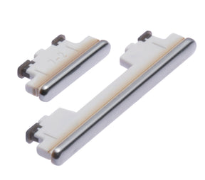 Replacement Hard Button (Power / Volume) Compatible For Samsung Galaxy A52s (A528 / 2021) (Prism Crush White)